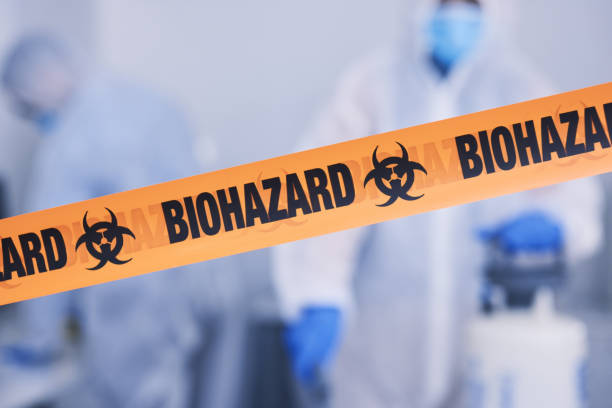 Professional Drug Lab Cleanup technician working in Concord, NC